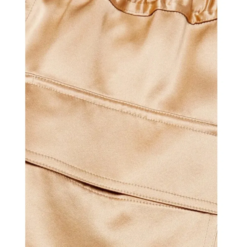 Nili Lotan Safi Pant Khaki Dress Pants - Picture 3 of 8